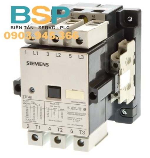 Khởi động từ 205A 110kW Siemens 3TF5322-0XF0-2